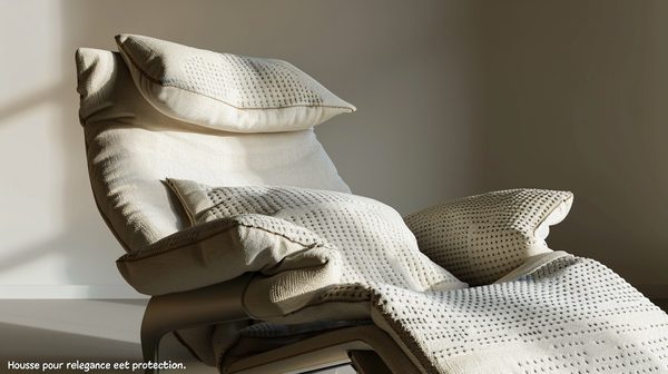 Housse pour fauteuil relax : élégance et protection