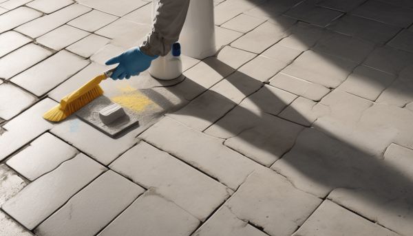 Maîtriser le temps d’action de l’eau de javel sur une terrasse