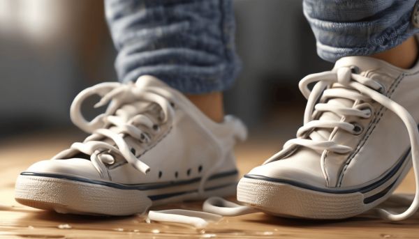 Mieux nettoyer vos lacets sans les retirer