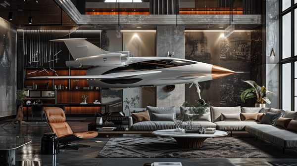Personnalisez votre espace avec Aéro G : le décor avion